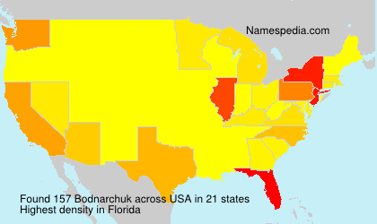 Surname Bodnarchuk in USA Surname Bodnarchuk in USA