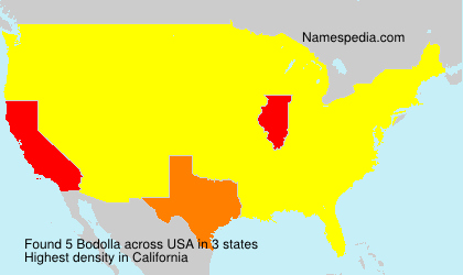 Surname Bodolla in USA Surname Bodolla in USA