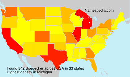 Surname Boedecker in USA Surname Boedecker in USA