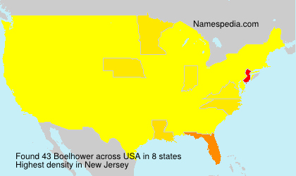 Surname Boelhower in USA Surname Boelhower in USA