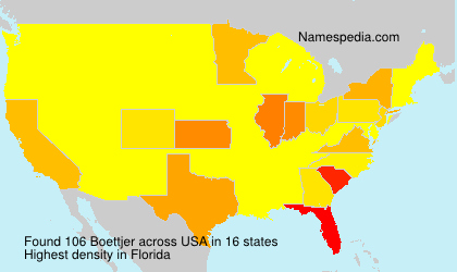 Surname Boettjer in USA Surname Boettjer in USA