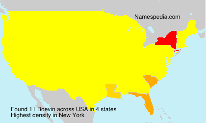 Surname Boevin in USA Surname Boevin in USA
