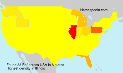 Surname Bof in USA Surname Bof in USA