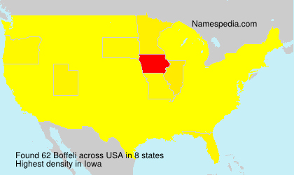 Surname Boffeli in USA Surname Boffeli in USA