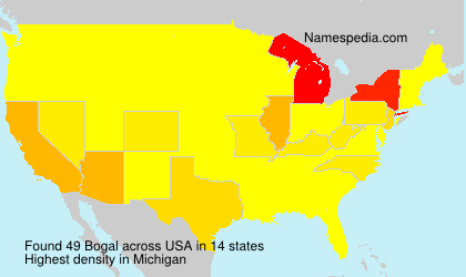Surname Bogal in USA Surname Bogal in USA