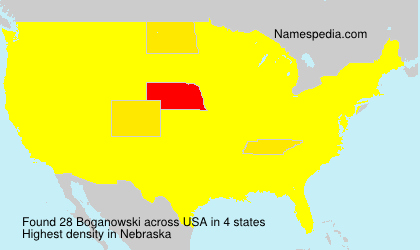 Surname Boganowski in USA Surname Boganowski in USA