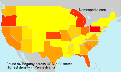 Surname Bogatay in USA Surname Bogatay in USA