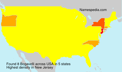 Surname Bogavelli in USA Surname Bogavelli in USA