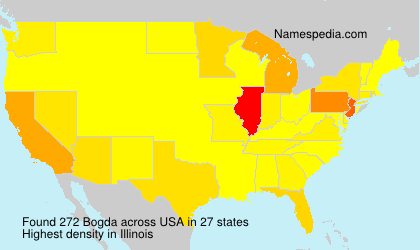 Surname Bogda in USA Surname Bogda in USA