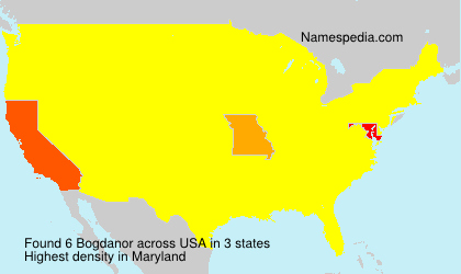 Surname Bogdanor in USA Surname Bogdanor in USA