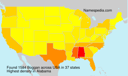Surname Boggan in USA Surname Boggan in USA