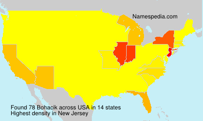 Surname Bohacik in USA Surname Bohacik in USA