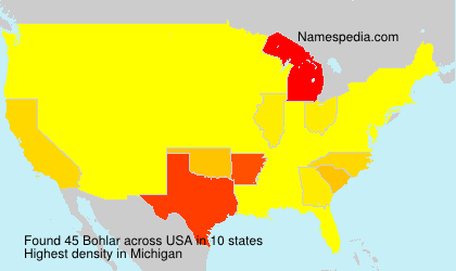 Surname Bohlar in USA Surname Bohlar in USA