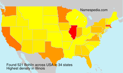 Surname Bohlin in USA Surname Bohlin in USA