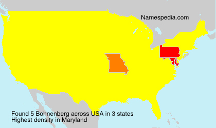 Surname Bohnenberg in USA Surname Bohnenberg in USA