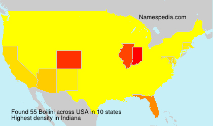 Surname Boilini in USA Surname Boilini in USA