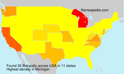 Surname Boinpally in USA Surname Boinpally in USA
