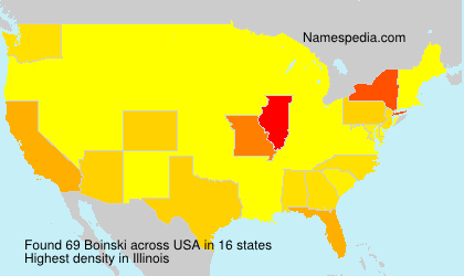 Surname Boinski in USA Surname Boinski in USA