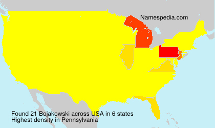 Surname Bojakowski in USA Surname Bojakowski in USA