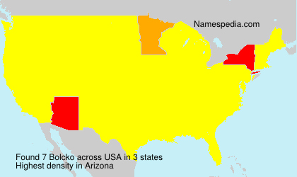 Surname Bolcko in USA Surname Bolcko in USA