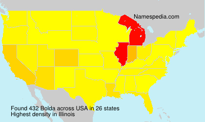 Surname Bolda in USA Surname Bolda in USA