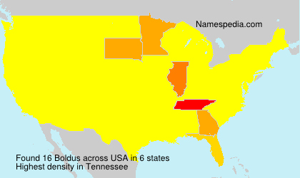 Surname Boldus in USA Surname Boldus in USA