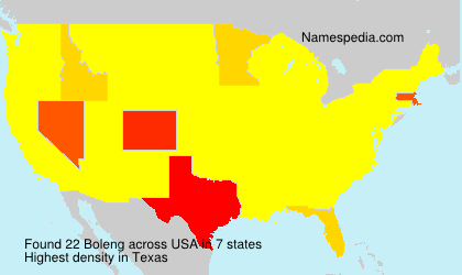 Surname Boleng in USA Surname Boleng in USA