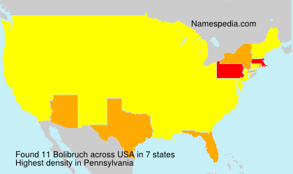 Surname Bolibruch in USA Surname Bolibruch in USA