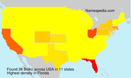 Surname Bolko in USA Surname Bolko in USA