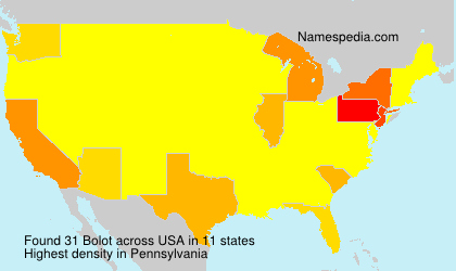 Surname Bolot in USA Surname Bolot in USA