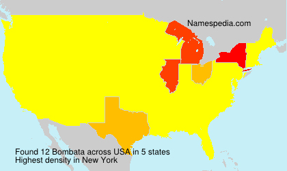 Surname Bombata in USA