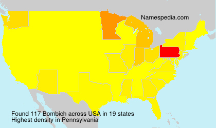 Surname Bombich in USA Surname Bombich in USA