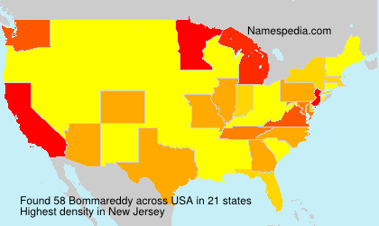 Surname Bommareddy in USA Surname Bommareddy in USA