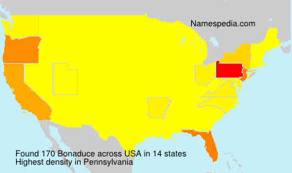 Surname Bonaduce in USA Surname Bonaduce in USA