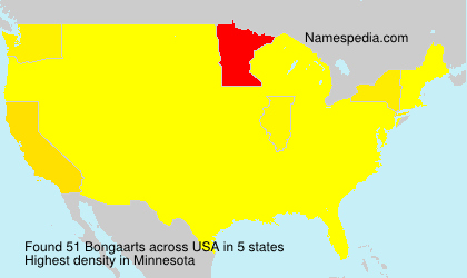 Surname Bongaarts in USA Surname Bongaarts in USA