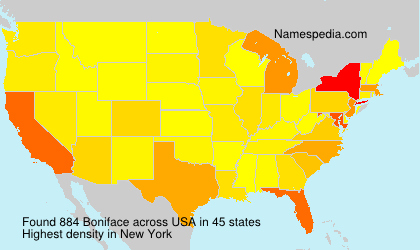 Surname Boniface in USA Surname Boniface in USA