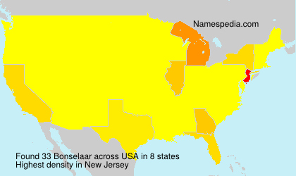 Surname Bonselaar in USA Surname Bonselaar in USA