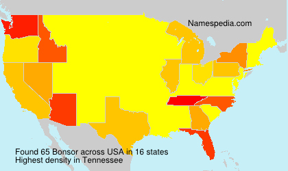 Surname Bonsor in USA Surname Bonsor in USA