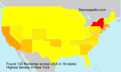 Surname Bontempi in USA Surname Bontempi in USA