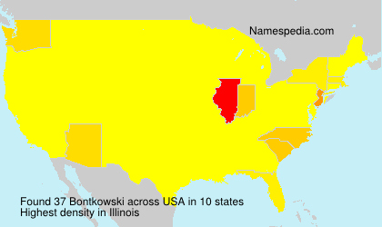 Surname Bontkowski in USA Surname Bontkowski in USA