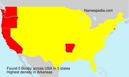 Surname Booby in USA Surname Booby in USA
