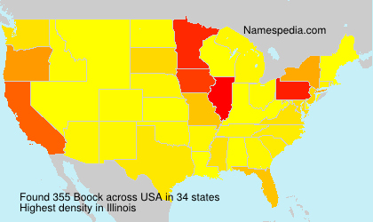 Surname Boock in USA Surname Boock in USA