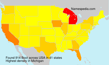 Surname Boot in USA Surname Boot in USA