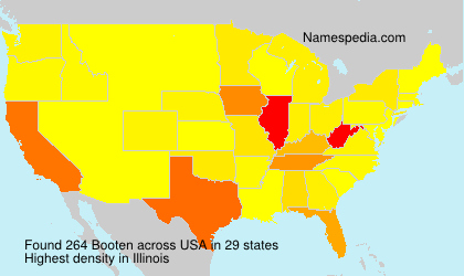 Surname Booten in USA Surname Booten in USA