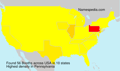 Surname Booths in USA Surname Booths in USA