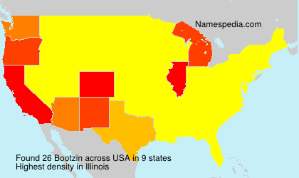 Surname Bootzin in USA Surname Bootzin in USA