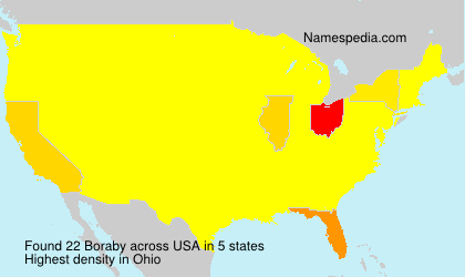 Surname Boraby in USA Surname Boraby in USA