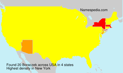 Surname Boraczek in USA Surname Boraczek in USA