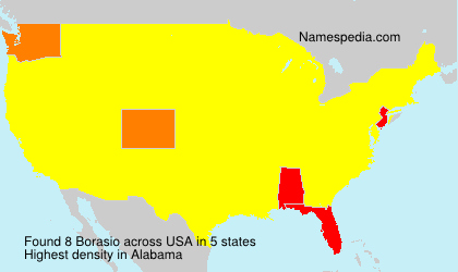 Surname Borasio in USA Surname Borasio in USA
