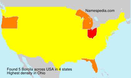 Surname Borcila in USA Surname Borcila in USA